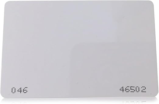 10 pcs 26 Bit Proximity CR80 Cards Weigand Prox Blank Printable Swipe Cards Compatable with ISOProx 1386 1326 H10301 Format Readers. Works with The vast Majority of Access Control Systems