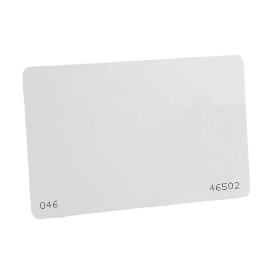 10 pcs 26 Bit Proximity CR80 Cards Weigand Prox Blank Printable Swipe Cards Compatable with ISOProx 1386 1326 H10301 Format Readers. Works with The vast Majority of Access Control Systems