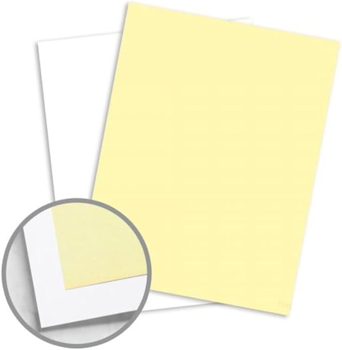 Limited Papers (TM), Carbonless Sheets, Superior, Pre Collated, Multi part, Bond Finish. (2 Part Reverse, 8.5 x 11 Inch, Canary/White (5887), 5 Reams)
