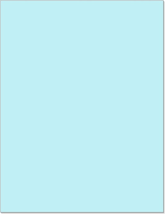 NextDayLabels - Pack of 500 Sheets 8-1/2" x 11" Letter Size CFB NCR (Carbon-Less) Paper, for Laser or Ink Jet Printer (Blue CFB)