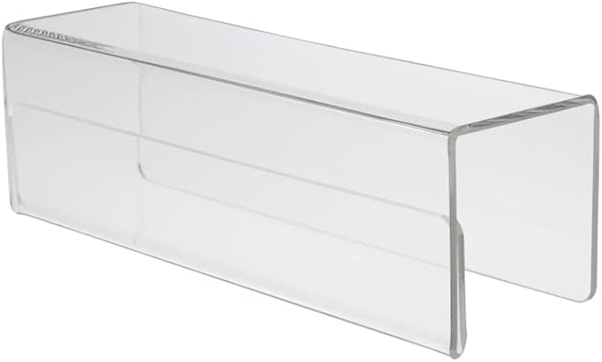 Source One Deluxe Clear Acrylic Cubicle Sign Holder & Name Plates (3 Inch Hook, Name Plate)