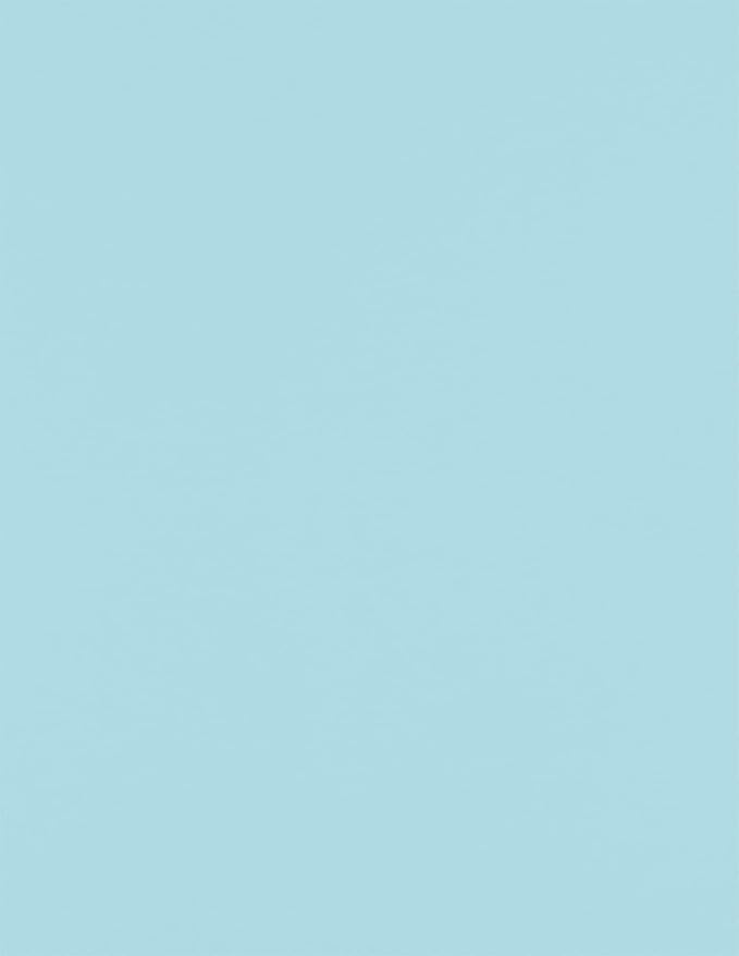 LUXPaper 8.5" x 11" Paper | Letter Size | Pastel Blue | 60lb. Text | 500 Qty