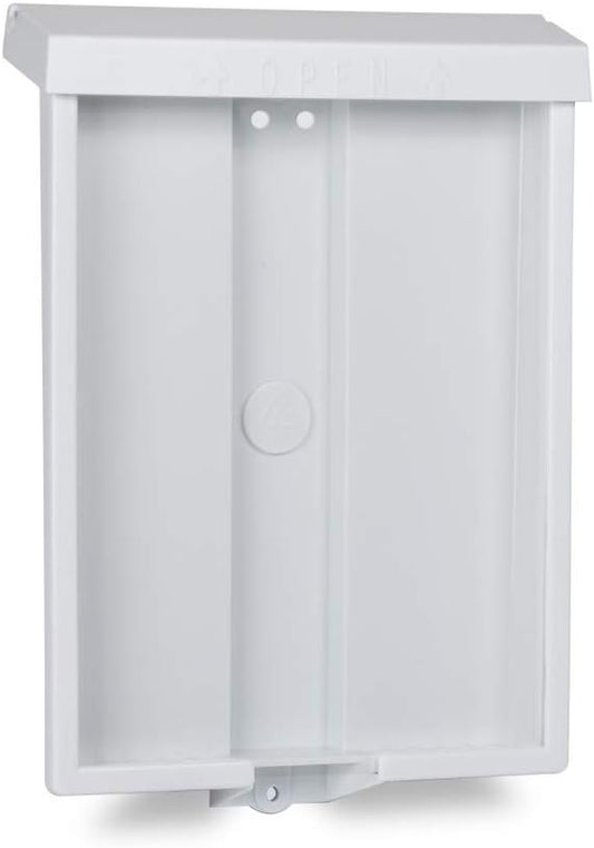 SOURCE ONE Outdoor Real Estate Style Brochure Holder Color Variety White, Black, Red, Pink & Blue Available