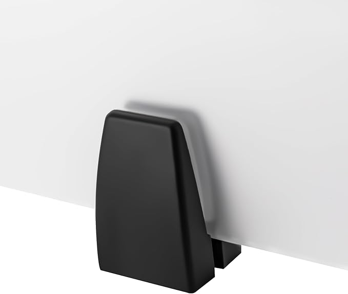 2 Pack Clamp-on Desk Privacy Panels, Frosted Acrylic Desk Dividers for Office School Call Center Reception Area, Noise and Visual Distractions Reducing Table Divider- 24" x 18"