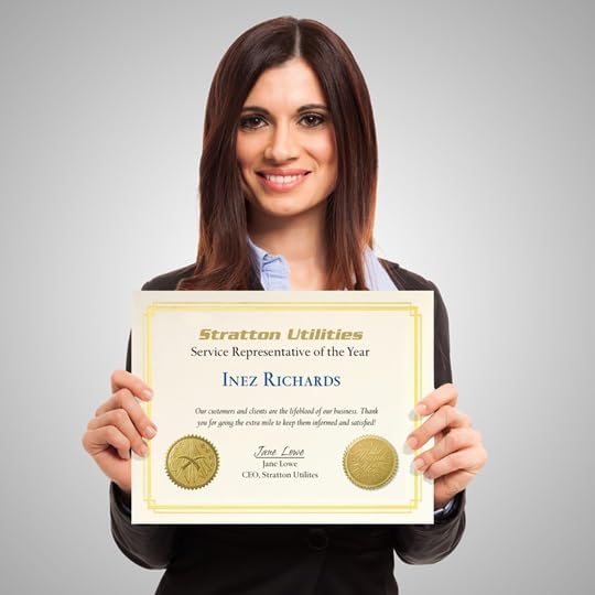 PaperDirect Foil Elegance Speciality Certificates - 50 Sheets of 38lb white Paper, 8½" x 11", Double Gold Foil Border, Perfect for Awards, Students, Employees, Volunteers, Course Completion, Diplomas