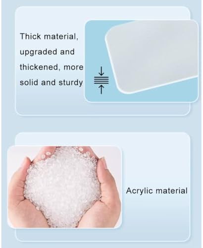 Acrylic Privacy Screen Divider for Desk, Portable Frosted Tabletop Panel, Office & School Workstation Visual Barrier, Clear-B 100x30cm/39.4x11.8in