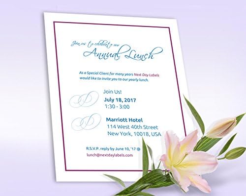 NextDayLabels 100 lb White Cover Cardstock - 100 Pack 8.5" x 11" Heavyweight Cover Paper (270 gsm) - Smooth Finish - Letter Size for Printing, Crafts, Invitations, Menus & More - Made in USA