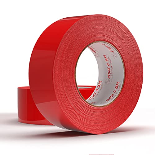 Stuck-O-Tape - Multi-Purpose Polyethylene Tape - Indoor/Outdoor Masking Surface Protection - Clean Release Low Residue UV Resistant - Single Roll