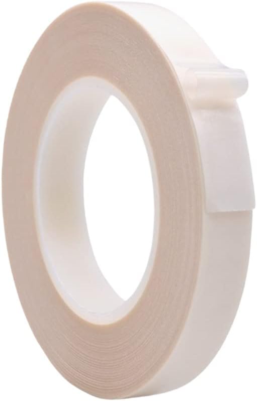 WOD SPT7A UHMW Polyethylene Transparent Film Slick Tape, 3/4 inch x 36 yd. Aggressive Adhesive - Ideal For Squeak Reduction, Drawers, and Bearings