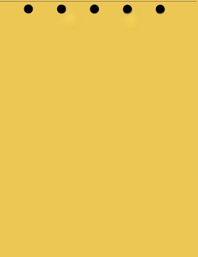 Limited Papers(TM) Writing and Copy Paper, Variation of Colors 8.5" x 11", 5 Hole Top-Punched, 20 Pound Text, 500 Sheets Per Ream. (2500, Gold)