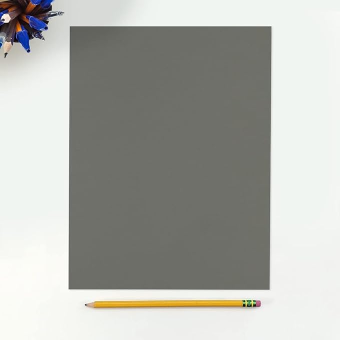 LUXPaper 8.5" x 11" Paper | Letter Size | Smoke Gray | 80lb. Text | 500 Qty