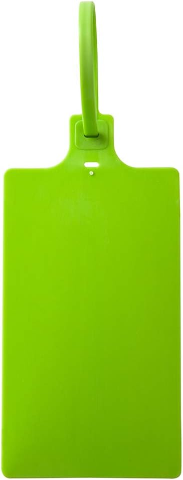 200Pcs Plastic Seals Shipping Label Tags, Writable Marker Big Sign Tie for Logistics, 255mm Total Length Self Locking Inventory Waterproof Tag Fastener with 3 Marker Pen (Green)