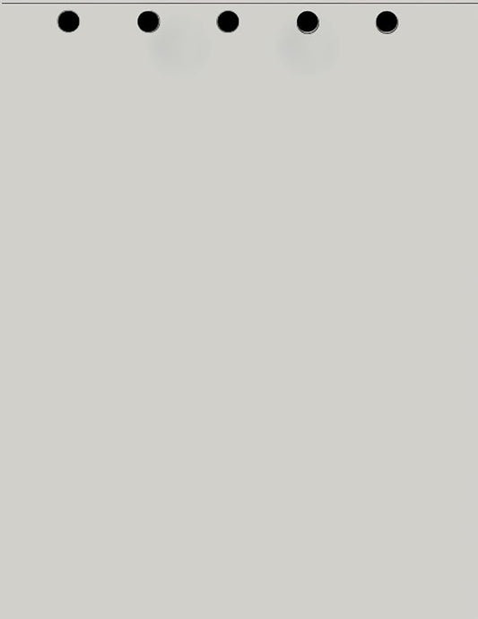Limited Papers(TM) Writing and Copy Paper, Variation of Colors 8.5" x 11", 5 Hole Top-Punched, 20 Pound Text, 500 Sheets Per Ream. (500, Grey)