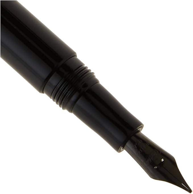 Conklin All American Fountain Pen in Black – Broad Nib, Bold Design & Premium Quality – Ideal Gift for Professionals & Pen Enthusiasts