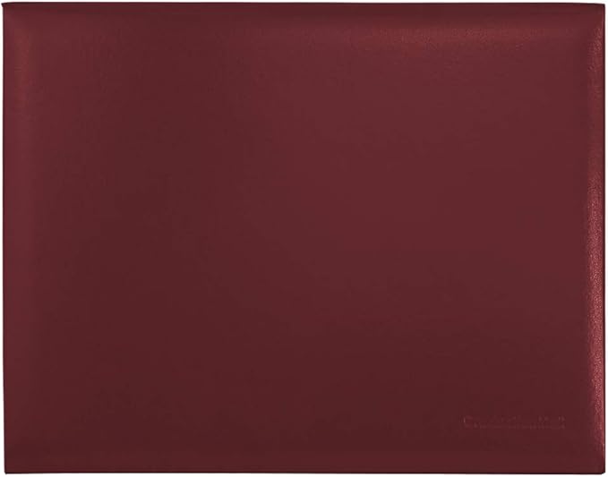 GraduationMall 8.5"x11" Smooth Padded Diploma Cover Certificate Holder Maroon,1-Pack