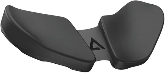 DELTAHUB Carpio 2.0 - Left-Handed Truly Ergonomic Wrist Rest for Mouse, Carpal Tunnel Support, Pain Relief, Anti-Fatigue, Easy Glide, Sleek, Office Computer, Laptop, Gaming - Large, Black