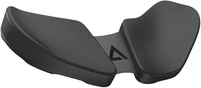 DELTAHUB Carpio 2.0 - Right-Handed Truly Ergonomic Wrist Rest for Mouse, Carpal Tunnel Support, Pain Relief, Anti-Fatigue, Easy Glide, Sleek, Office Computer, Laptop, Gaming - Small, Black