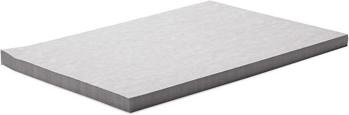 Best Paper Greetings Certificate Paper - 8.5 x 11 in Light Gray - Vintage 90 GSM Textured Parchment Paper for Printing & Writing Diplomas & Award Certificates - 96 Sheets