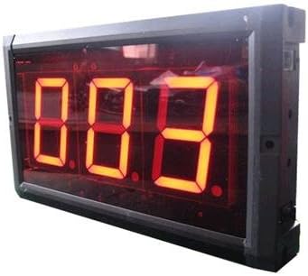 IR Remote Control Days Countdown Timer Max Count up to 999 Days Display 3-inch 3 Digital Led Countdown Counter Red Color