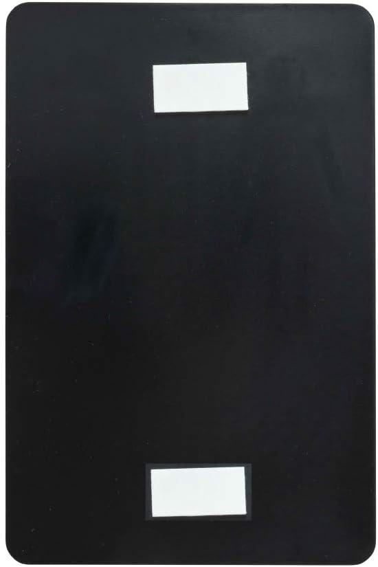 USA Made - Men's and Women's Restroom Signs ADA-Compliant Bathroom Door Signs for Offices, Businesses, and Restaurants, Black, Blue, Grey and Taupe/Tan Colors (Black Handicap)