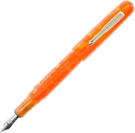 Conklin All American Fountain Pen in Sunburst Orange – Omniflex Nib, Vibrant Design & Flexible Craftsmanship – Ideal Gift for Pen Enthusiasts & Collectors