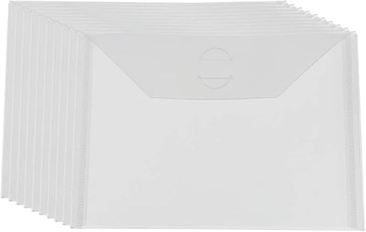 Large Stamp & Die Storage Pockets Resealable Clear Plastic Seal Bags Storage Case for Cutting Dies Stencil Album Stamp Crafts for DIY Scrapbooking Paper Card Craft Cutting Dies for Card Making