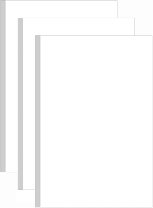 (3-Pack) 11" x 17" Blank Print Paper, 135Sheets/270Pages Blank Loose-Leaf Paper, Ledger Size Printing in Office, 100gsm Blank Paper