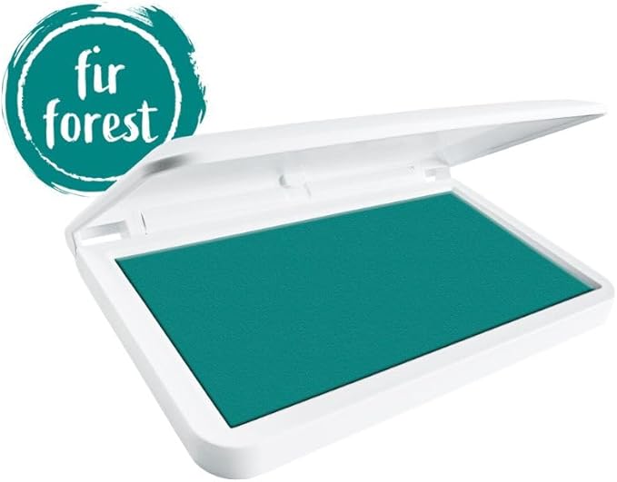 COLOP Make Series, Ink Stamp Pads, with Non-Toxic Premium Ink, Water-Based Acid-Free (Fir Forest, Make 3-3-1/2" x 6-1/4")