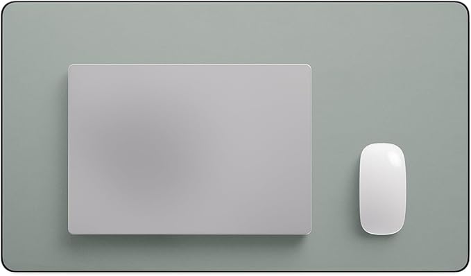 Jotsome Leather Desk Pad Mat, Non-Slip Desk Blotter Pad - Desk Protector for Office, Home, Laptop, and Desktop, Gift for The Holidays (Sage, 24" x 14")