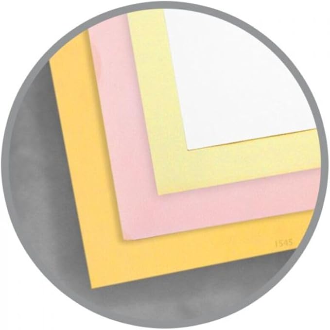 Limited Papers (TM), Carbonless Sheets, Superior, Pre Collated, Multi part, Bond Finish. (4 Part Straight 8.5 x 11, White/Canary/Pink/Gold (5925), 1 Ream)