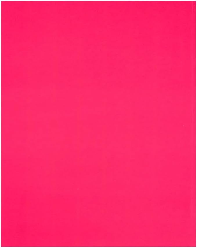 JAM PAPER Custom Printed Semi-Gloss Folders with Round Corner Pockets - Personalized Logo & Text - 10 pt C2S - Pink - 250/Pack