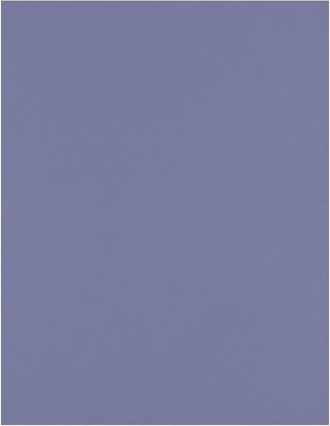 LUXPaper 8.5" x 11" Paper | Letter Size | Wisteria Purple | 80lb. Text | 50 Qty