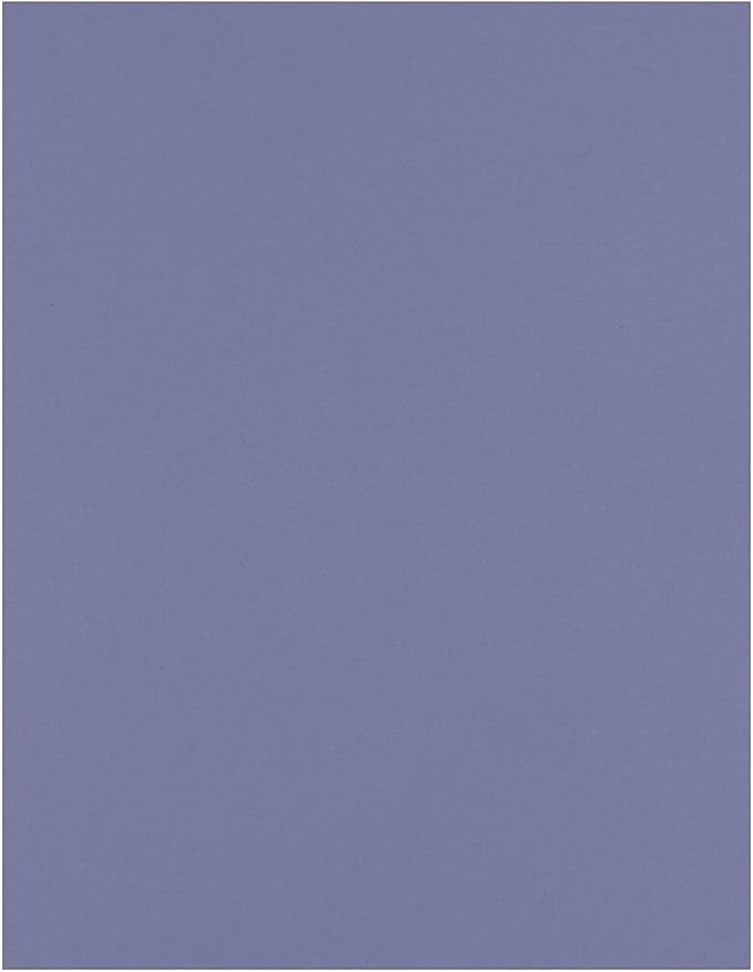 LUXPaper 8.5" x 11" Cardstock | Letter Size | Wisteria Purple | 100lb. Cover (183lb. Text) | 50 Qty