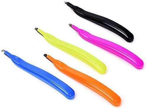 ZZTX 4 PCS Professional Magnetic Staple Remover Puller Staples Remover Staple Removal Tool for School Office Home 4 Colors