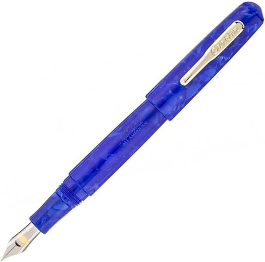 Conklin All American Fountain Pen in Lapis Blue with 18K Gold-Plated Accents – Medium Nib, Bold Design & Premium Craftsmanship – Ideal Gift for Professionals & Pen Enthusiasts