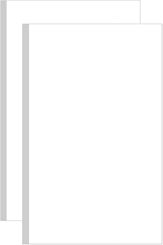 (2-Pack) 8.5" x 14" Blank Print Paper - 100Sheets/200Pages Blank Loose-Leaf Paper, Legal Size Printing in Office/Home/School, 100gsm Blank Paper