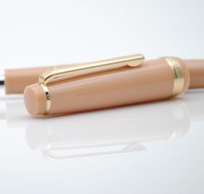 JINHAO 82 Fountain Pen (Milk Tea,Fine Nib 0.5mm)