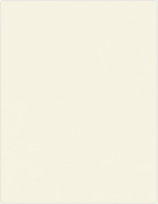 LUXPaper 8.5" x 11" Classic Crest Paper | Letter Size | Natural White | 24lb. Text | 1,000 Qty