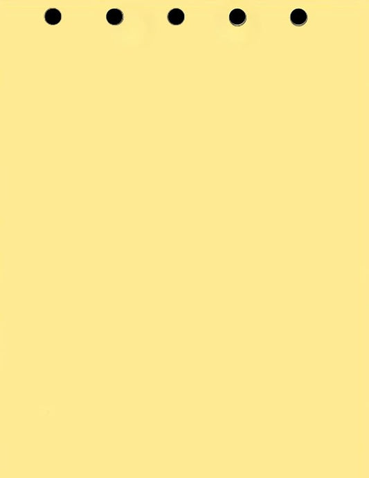Limited Papers(TM) Writing and Copy Paper, Variation of Colors 8.5" x 11", 5 Hole Top-Punched, 20 Pound Text, 500 Sheets Per Ream. (500, Buff)