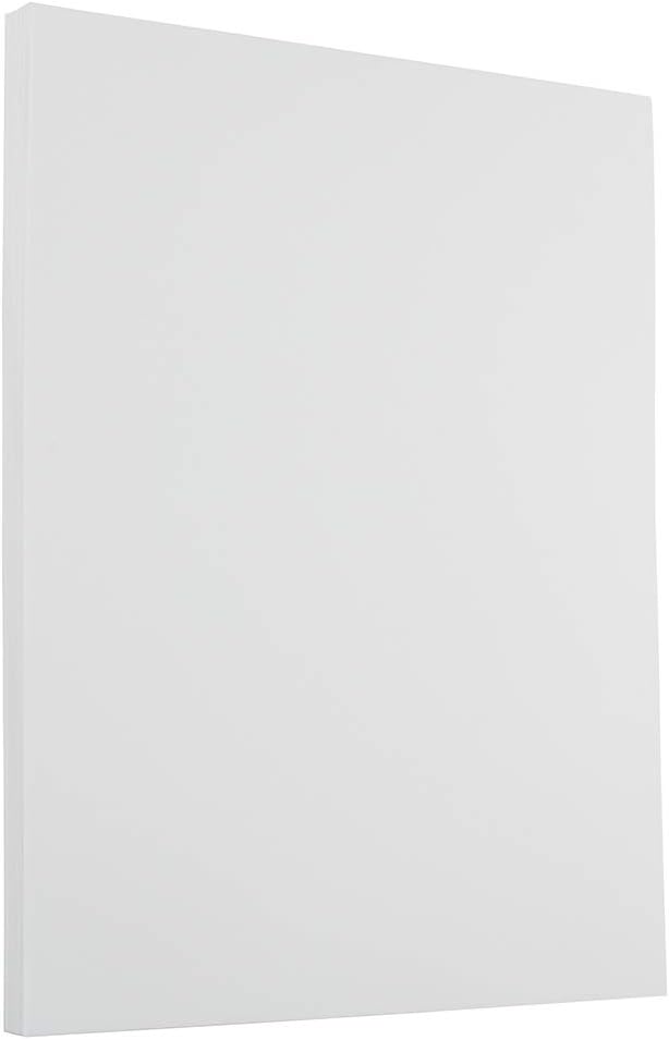 JAM PAPER Strathmore 24lb Paper - 90 gsm - 8.5 x 11 - Bright White Laid - 500 Sheets/Ream