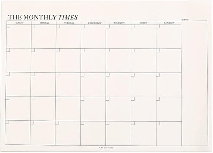 60 Page Schedule Planning Notepad, 245175 mm Tear-Off Sheets Weekly Planner for Organising Goals, Tasks, Notes