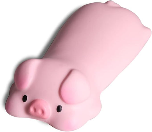 Cityhermit Cute Wrist Rest Support for Mouse Computer Arm Rest for Desk Ergonomic Kawaii Office Supplies Slow Rising PU Mouse Pad (Pink Pig)