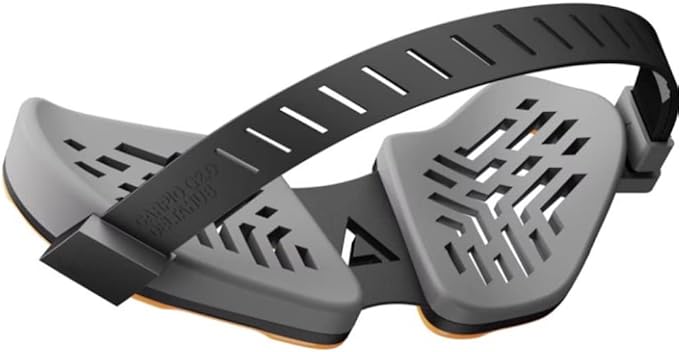 DELTAHUB Carpio G2.0 - Advanced Ergonomic Right-Handed Gaming Wrist Rest for Mouse - Superior Support for Serious Gamers - Anti-Fatigue, Smooth Glide (Large, Right, Grey)