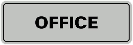Signs ByLITA Standard Office Sign - Professional Business Signage - Easy to Install (Lt Gray) - Medium 1 Pack