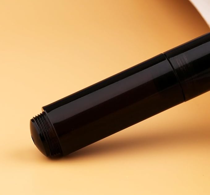 czxwyst Majohn Wancai 2.0 Mini Pocket-Size Eyedropper Fountain Pen (EF Nib 0.38mm, Black)