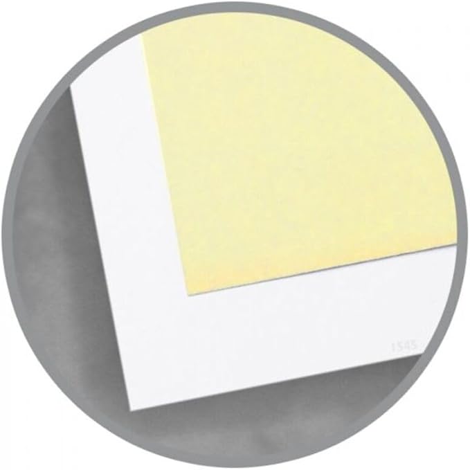 Limited Papers (TM), Carbonless Sheets, Superior, Pre Collated, Multi part, Bond Finish. (2 Part Straight, 8.5 x 11, White/Canary (5914), 1 Ream)