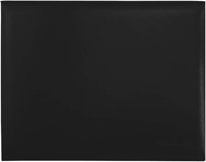 GraduationMall 8.5"x11" Smooth Padded Diploma Cover Certificate Holder Black,1-Pack