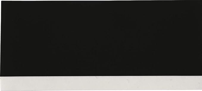 Brady Authentic (M21-500-595-BK) All-Weather Vinyl Label for Indoor/Outdoor ID, Lab and Equipment Labeling, White on Black- For M210, M210-LAB, M211, BMP21-PLUS and BMP21-LAB Printers, .5" W, 21' L