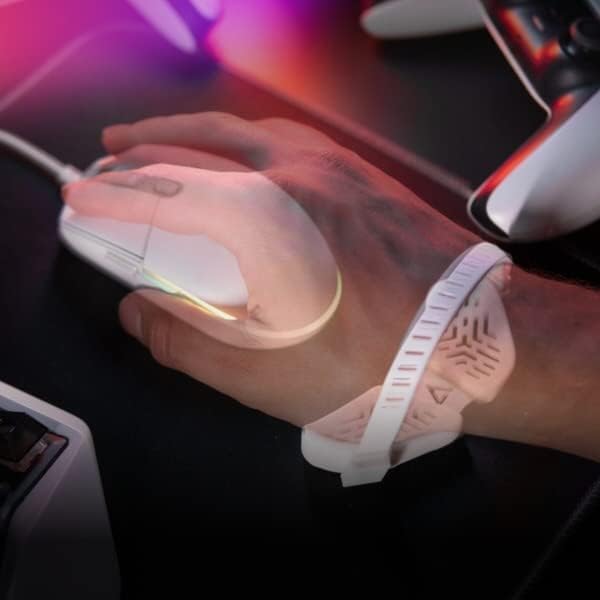 DELTAHUB Carpio G2.0 - Advanced Ergonomic Right-Handed Gaming Wrist Rest for Mouse - Superior Support for Serious Gamers - Anti-Fatigue, Smooth Glide (Large, Right, Green)