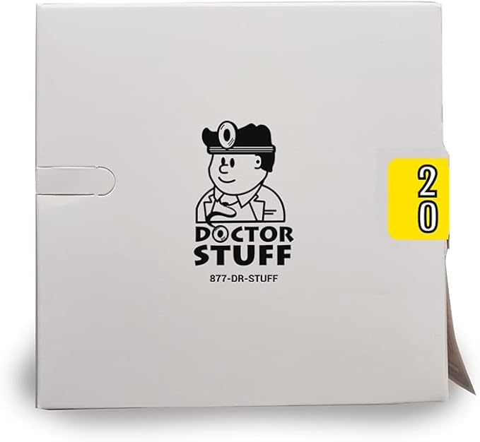 Doctor Stuff - File Folder Labels, Terminal Digit Filing, Consecutive Double Digit Numbers 20-29, Barkley FDDBM Match - BXDM Series Chart Stickers, Yellow, 1" x 1-1/2", 500/Roll